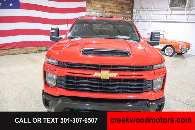 2024 Chevrolet Silverado 2500HD Custom 4x4 6.6 GAS Allison Red 1 Owner 20s LEVELED 2024 Chevrolet Silverado 2500HD Custom 4x4 6.6 GAS Allison Red 1 Owner 20s LEVELED