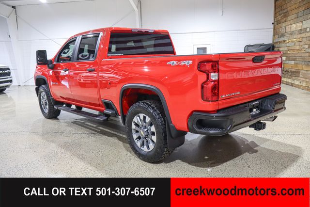 2024 Chevrolet Silverado 2500HD Custom 4x4 6.6 GAS Allison Red 1 Owner 20s LEVELED 2024 Chevrolet Silverado 2500HD Custom 4x4 6.6 GAS Allison Red 1 Owner 20s LEVELED