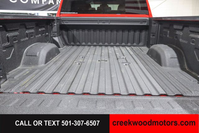 2024 Chevrolet Silverado 2500HD Custom 4x4 6.6 GAS Allison Red 1 Owner 20s LEVELED