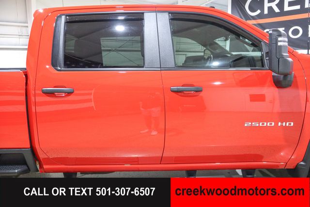 2024 Chevrolet Silverado 2500HD Custom 4x4 6.6 GAS Allison Red 1 Owner 20s LEVELED