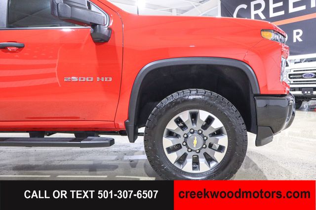 2024 Chevrolet Silverado 2500HD Custom 4x4 6.6 GAS Allison Red 1 Owner 20s LEVELED 2024 Chevrolet Silverado 2500HD Custom 4x4 6.6 GAS Allison Red 1 Owner 20s LEVELED