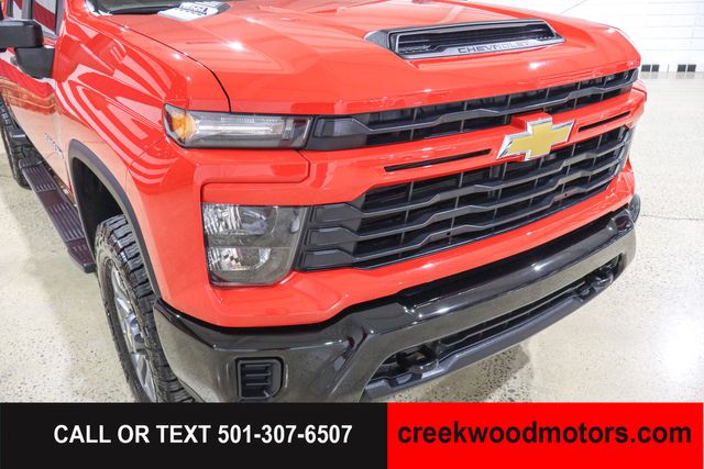 2024 Chevrolet Silverado 2500HD Custom 4x4 6.6 GAS Allison Red 1 Owner 20s LEVELED 2024 Chevrolet Silverado 2500HD Custom 4x4 6.6 GAS Allison Red 1 Owner 20s LEVELED