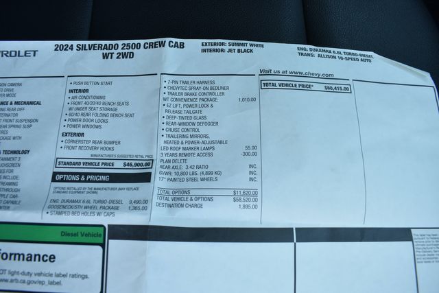 2024 Chevrolet Silverado 2500HD Work Truck