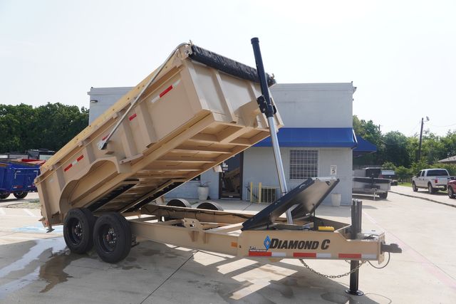 2024 Diamond C 2024 DIAMOND C LPT 208 DUMP TRAILER $22,430 | Keller, TX | Complete Trailers of Texas