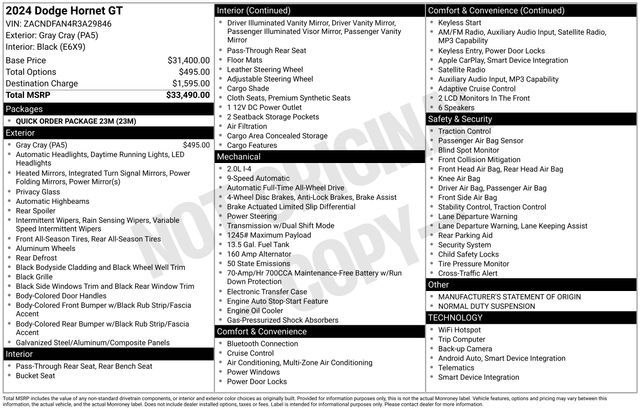 2024 Dodge Hornet GT