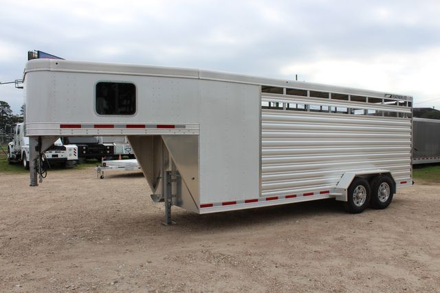 2024 Featherlite 8417 - 20' Stock Combo (4' DR + 16' Stock) GN 20' Stock Combo Straight Load w/ Dressing Room | CONROE, TX | SportChassis/ Featherlite Trailers of Texas 2024 Featherlite 8417 - 20' Stock Combo (4' DR + 16' Stock) GN 20' Stock Combo Straight Load w/ Dressing Room | CONROE, TX | SportChassis/ Featherlite Trailers of Texas