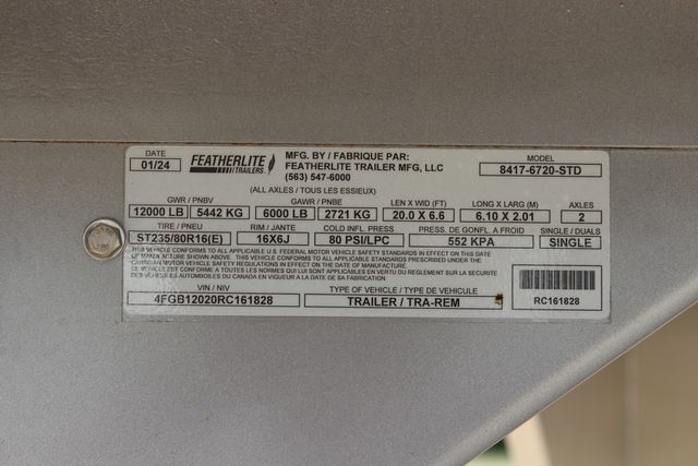 2024 Featherlite 8417 - 20' Stock Combo GN 20' Stock Combo Straight Load w/ Dressing Room | CONROE, TX | SportChassis/ Featherlite Trailers of Texas 2024 Featherlite 8417 - 20' Stock Combo GN 20' Stock Combo Straight Load w/ Dressing Room | CONROE, TX | SportChassis/ Featherlite Trailers of Texas