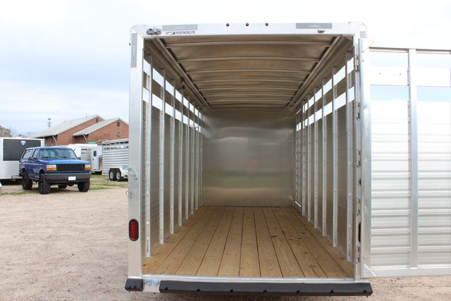 2024 Featherlite 8417 - 20' Stock Combo (4' DR + 16' Stock) GN 20' Stock Combo Straight Load w/ Dressing Room | CONROE, TX | SportChassis/ Featherlite Trailers of Texas 2024 Featherlite 8417 - 20' Stock Combo (4' DR + 16' Stock) GN 20' Stock Combo Straight Load w/ Dressing Room | CONROE, TX | SportChassis/ Featherlite Trailers of Texas