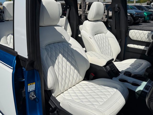2024 Ford Bronco BAYSHORE RETRO MOD 12" NAV 37"s BFG 