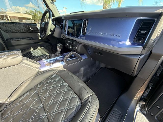 2024 Ford Bronco BRITTANY BLUE CUSTOM BAYSHORE BRONCO LEATHER | Plant City, FL | psv5 DEMO - Bayshore Automotive