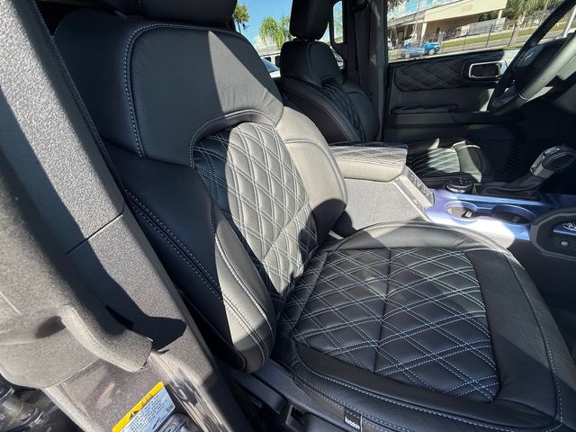 2024 Ford Bronco BRITTANY BLUE CUSTOM BAYSHORE BRONCO LEATHER | Plant City, FL | psv5 DEMO - Bayshore Automotive