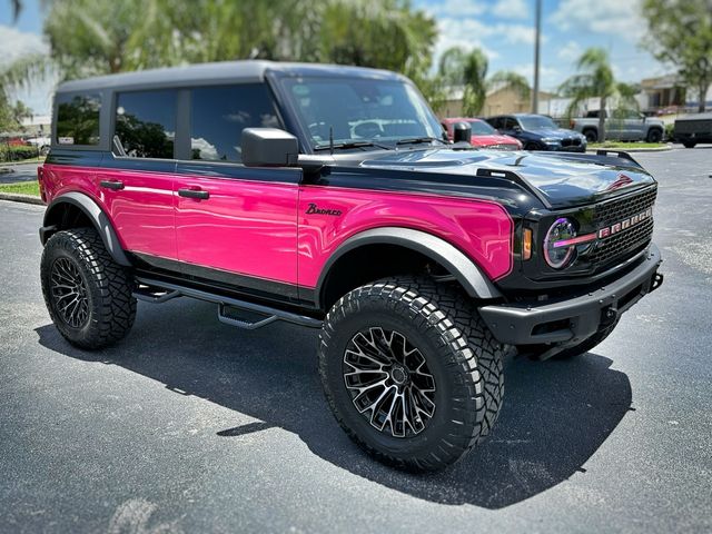 Ford Raspberry 2024 Ford Bronco BAYSHORE BLACK RASPBERRY HARDTOP LEATHER LIFTED ...