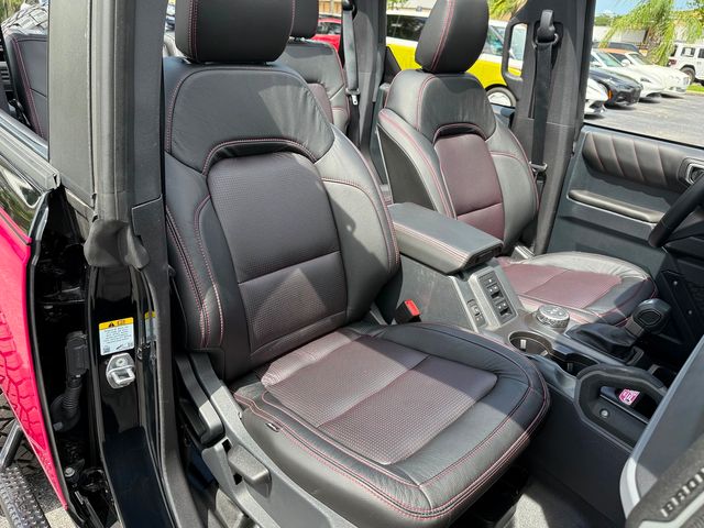 2024 Ford Bronco BAYSHORE BLACK RASPBERRY HARDTOP LEATHER LIFTED | Plant City, FL | psv5 DEMO - Bayshore Automotive 2024 Ford Bronco BAYSHORE BLACK RASPBERRY HARDTOP LEATHER LIFTED | Plant City, FL | psv5 DEMO - Bayshore Automotive