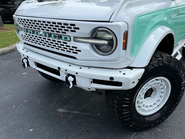 2024 Ford Bronco GULF GREEN OUTER BANKS LUX V6 LOADED LEATHER | Plant City, FL | psv5 DEMO - Bayshore Automotive