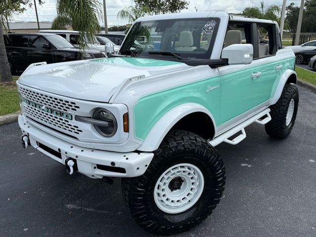 2024 Ford Bronco GULF GREEN OUTER BANKS LUX V6 LOADED LEATHER | Plant City, FL | psv5 DEMO - Bayshore Automotive
