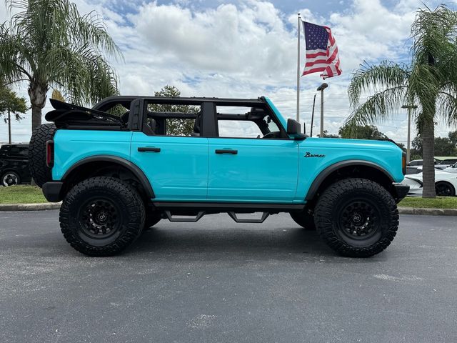 2024 Ford Bronco MIAMI BLUE BAYSHORE BRONCO LEATHER LIFTED LOADED | Plant City, FL | psv5 DEMO - Bayshore Automotive