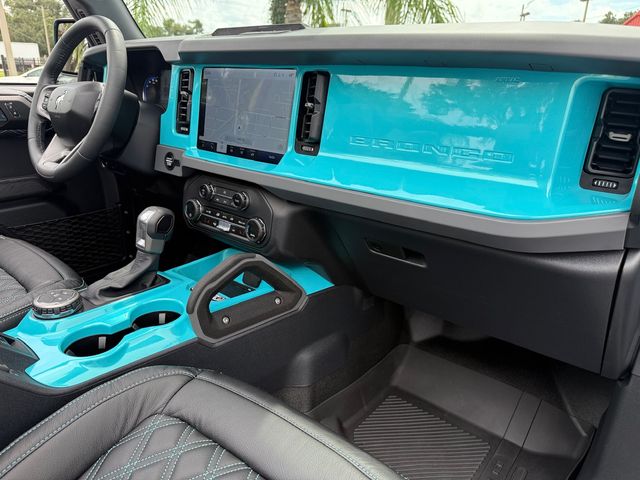 2024 Ford Bronco MIAMI BLUE BAYSHORE BRONCO LEATHER LIFTED LOADED | Plant City, FL | psv5 DEMO - Bayshore Automotive 2024 Ford Bronco MIAMI BLUE BAYSHORE BRONCO LEATHER LIFTED LOADED | Plant City, FL | psv5 DEMO - Bayshore Automotive