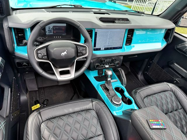 2024 Ford Bronco MIAMI BLUE BAYSHORE BRONCO LEATHER LIFTED LOADED | Plant City, FL | psv5 DEMO - Bayshore Automotive 2024 Ford Bronco MIAMI BLUE BAYSHORE BRONCO LEATHER LIFTED LOADED | Plant City, FL | psv5 DEMO - Bayshore Automotive