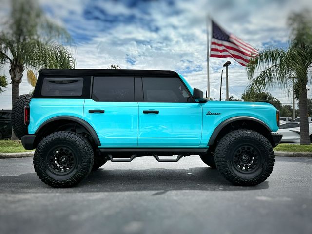 2024 Ford Bronco MIAMI BLUE BAYSHORE BRONCO LEATHER LIFTED LOADED | Plant City, FL | psv5 DEMO - Bayshore Automotive 2024 Ford Bronco MIAMI BLUE BAYSHORE BRONCO LEATHER LIFTED LOADED | Plant City, FL | psv5 DEMO - Bayshore Automotive