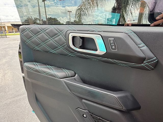 2024 Ford Bronco MIAMI BLUE BAYSHORE BRONCO LEATHER LIFTED LOADED | Plant City, FL | psv5 DEMO - Bayshore Automotive 2024 Ford Bronco MIAMI BLUE BAYSHORE BRONCO LEATHER LIFTED LOADED | Plant City, FL | psv5 DEMO - Bayshore Automotive