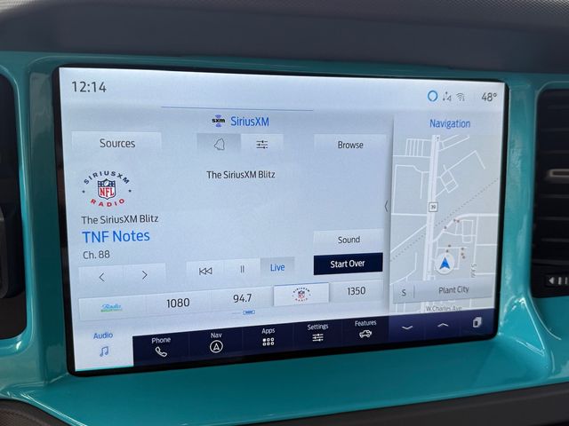 2024 Ford Bronco MIAMI BLUE BAYSHORE BRONCO LEATHER LIFTED LOADED | Plant City, FL | psv5 DEMO - Bayshore Automotive 2024 Ford Bronco MIAMI BLUE BAYSHORE BRONCO LEATHER LIFTED LOADED | Plant City, FL | psv5 DEMO - Bayshore Automotive