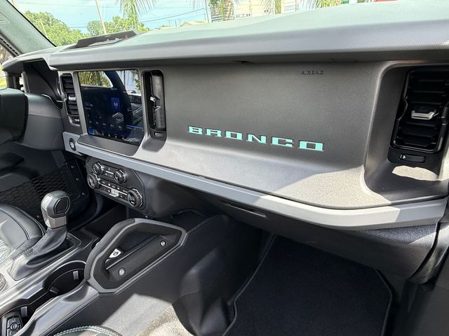 2024 Ford Bronco SEAFOAM PEARL LEATHER LIFTED LOADED 37"s | Plant City, FL | psv5 DEMO - Bayshore Automotive 2024 Ford Bronco SEAFOAM PEARL LEATHER LIFTED LOADED 37"s | Plant City, FL | psv5 DEMO - Bayshore Automotive
