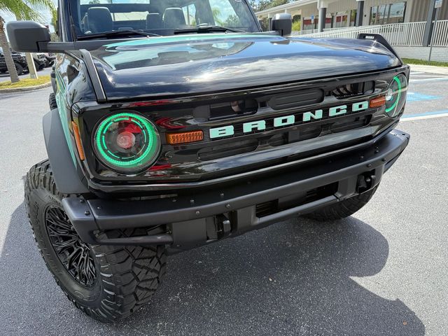 2024 Ford Bronco BAYSHORE BRONCO SEAFOAM BLACK 2 TONE LEATHER LIFT | Plant City, FL | psv5 DEMO - Bayshore Automotive