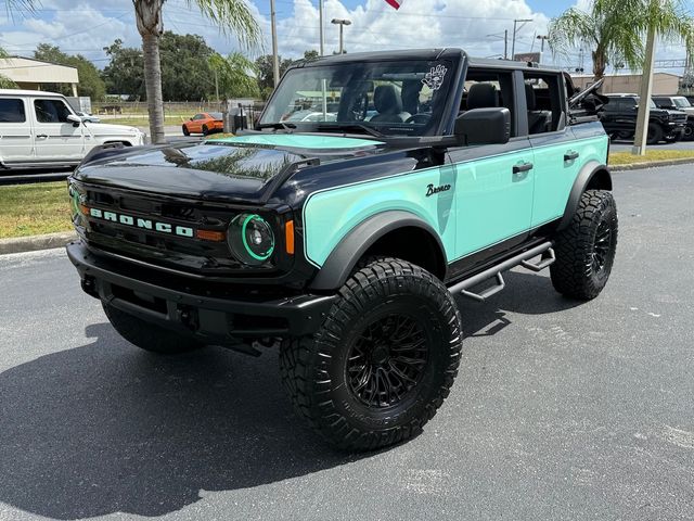 2024 Ford Bronco BAYSHORE BRONCO SEAFOAM BLACK 2 TONE LEATHER LIFT | Plant City, FL | psv5 DEMO - Bayshore Automotive