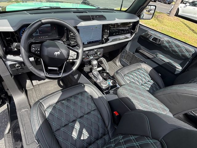 2024 Ford Bronco BAYSHORE BRONCO SEAFOAM BLACK 2 TONE LEATHER LIFT | Plant City, FL | psv5 DEMO - Bayshore Automotive 2024 Ford Bronco BAYSHORE BRONCO SEAFOAM BLACK 2 TONE LEATHER LIFT | Plant City, FL | psv5 DEMO - Bayshore Automotive