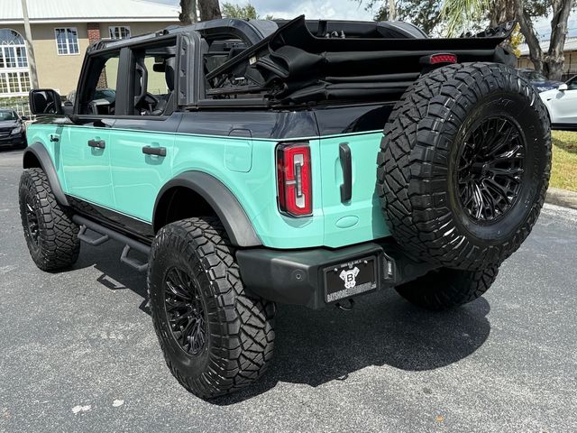 2024 Ford Bronco BAYSHORE BRONCO SEAFOAM BLACK 2 TONE LEATHER LIFT | Plant City, FL | psv5 DEMO - Bayshore Automotive