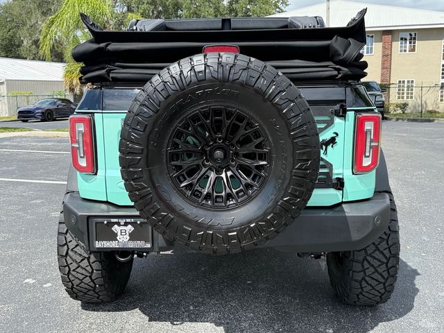 2024 Ford Bronco BAYSHORE BRONCO SEAFOAM BLACK 2 TONE LEATHER LIFT | Plant City, FL | psv5 DEMO - Bayshore Automotive
