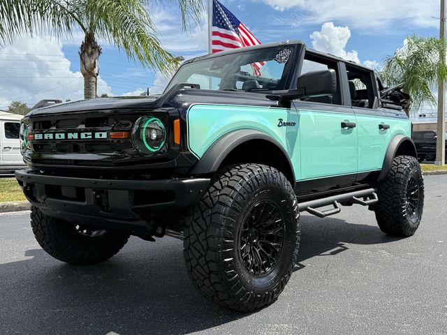 2024 Ford Bronco BAYSHORE BRONCO SEAFOAM BLACK 2 TONE LEATHER LIFT | Plant City, FL | psv5 DEMO - Bayshore Automotive