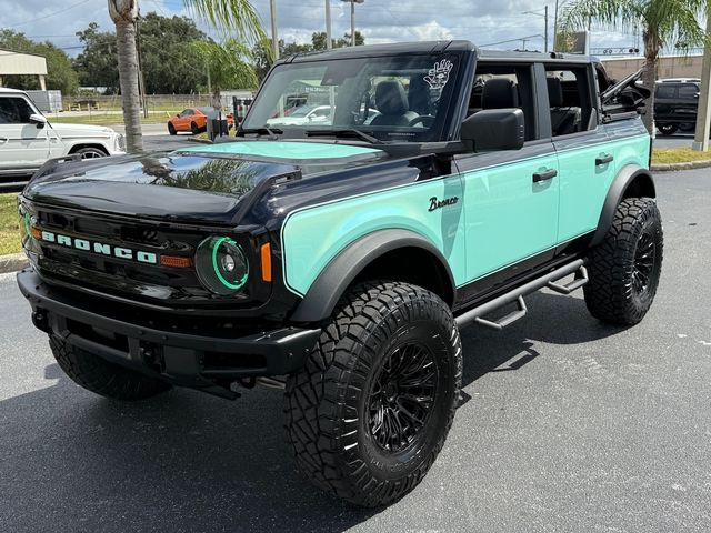 2024 Ford Bronco BAYSHORE BRONCO SEAFOAM BLACK 2 TONE LEATHER LIFT | Plant City, FL | psv5 DEMO - Bayshore Automotive