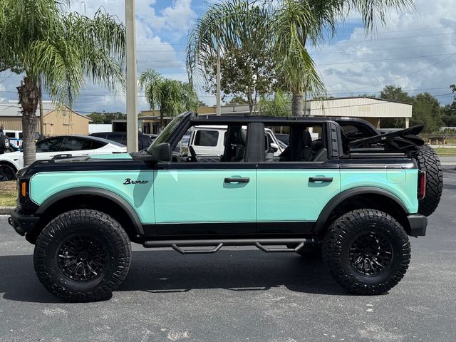 2024 Ford Bronco BAYSHORE BRONCO SEAFOAM BLACK 2 TONE LEATHER LIFT | Plant City, FL | psv5 DEMO - Bayshore Automotive