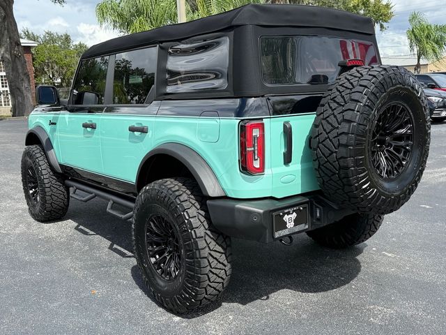 2024 Ford Bronco BAYSHORE BRONCO SEAFOAM BLACK 2 TONE LEATHER LIFT | Plant City, FL | psv5 DEMO - Bayshore Automotive