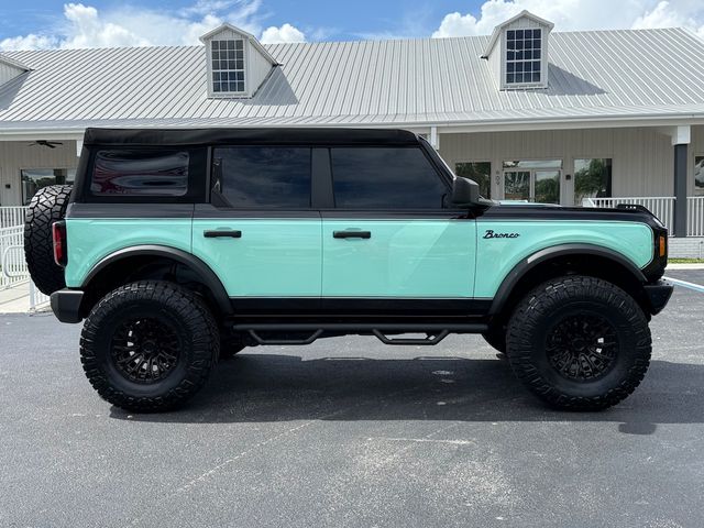 2024 Ford Bronco BAYSHORE BRONCO SEAFOAM BLACK 2 TONE LEATHER LIFT | Plant City, FL | psv5 DEMO - Bayshore Automotive