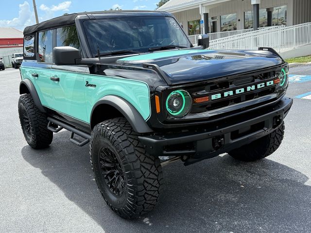 2024 Ford Bronco BAYSHORE BRONCO SEAFOAM BLACK 2 TONE LEATHER LIFT | Plant City, FL | psv5 DEMO - Bayshore Automotive