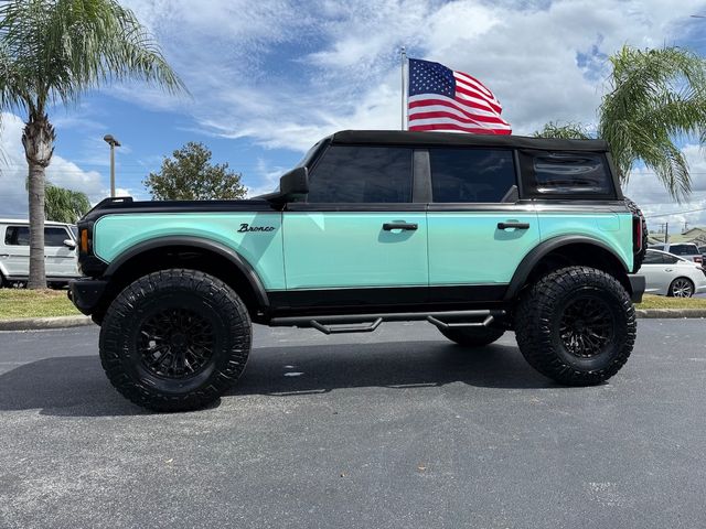 2024 Ford Bronco BAYSHORE BRONCO SEAFOAM BLACK 2 TONE LEATHER LIFT | Plant City, FL | psv5 DEMO - Bayshore Automotive