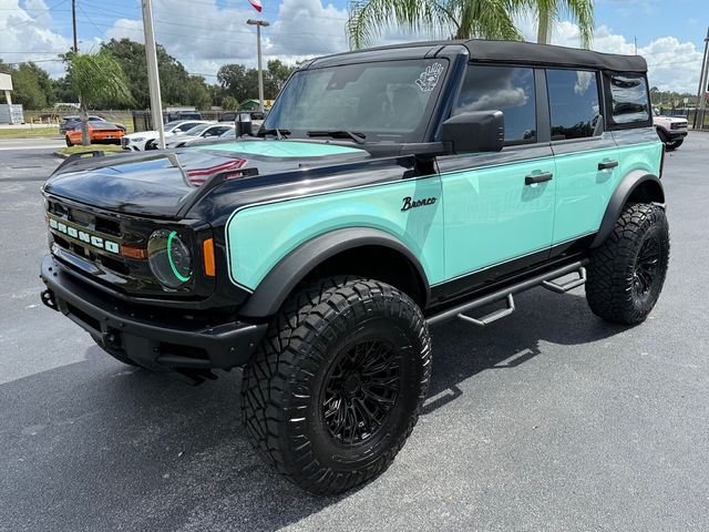2024 Ford Bronco BAYSHORE BRONCO SEAFOAM BLACK 2 TONE LEATHER LIFT | Plant City, FL | psv5 DEMO - Bayshore Automotive