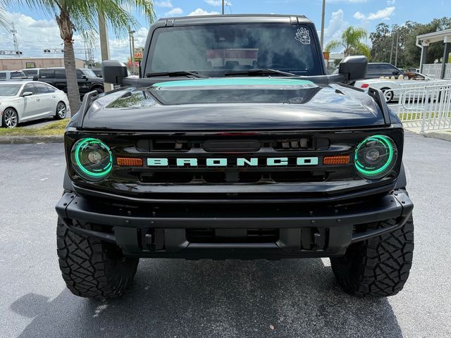 2024 Ford Bronco BAYSHORE BRONCO SEAFOAM BLACK 2 TONE LEATHER LIFT | Plant City, FL | psv5 DEMO - Bayshore Automotive