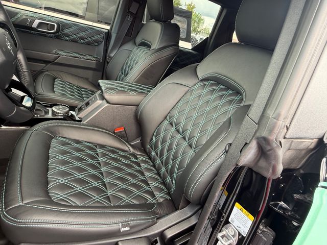 2024 Ford Bronco BAYSHORE BRONCO SEAFOAM BLACK 2 TONE LEATHER LIFT | Plant City, FL | psv5 DEMO - Bayshore Automotive
