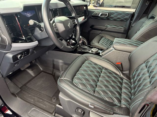 2024 Ford Bronco BAYSHORE BRONCO SEAFOAM BLACK 2 TONE LEATHER LIFT | Plant City, FL | psv5 DEMO - Bayshore Automotive