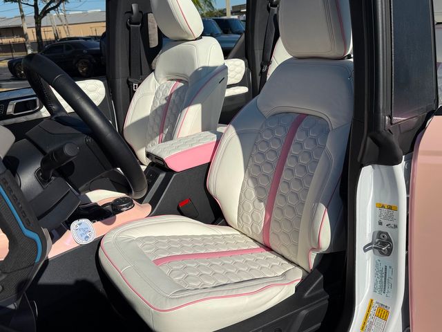 2024 Ford Bronco WILTRAK PEACH PEARL HARDTOP LEATHER LIFTED LOADED | Plant City, FL | psv5 DEMO - Bayshore Automotive