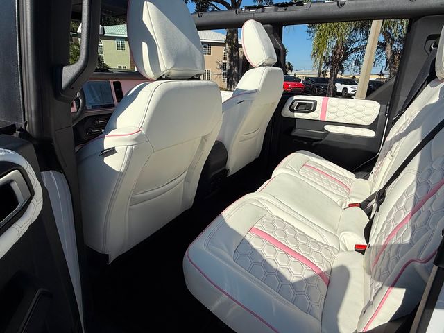 2024 Ford Bronco WILTRAK PEACH PEARL HARDTOP LEATHER LIFTED LOADED | Plant City, FL | psv5 DEMO - Bayshore Automotive