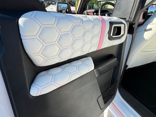 2024 Ford Bronco WILTRAK PEACH PEARL HARDTOP LEATHER LIFTED LOADED | Plant City, FL | psv5 DEMO - Bayshore Automotive