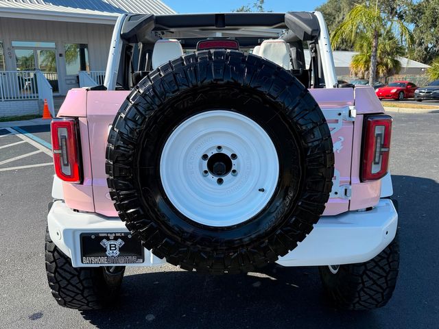 2024 Ford Bronco WILTRAK PEACH PEARL HARDTOP LEATHER LIFTED LOADED | Plant City, FL | psv5 DEMO - Bayshore Automotive