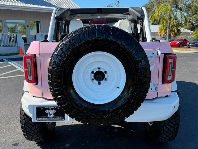 2024 Ford Bronco WILTRAK PEACH PEARL HARDTOP LEATHER LIFTED LOADED | Plant City, FL | psv5 DEMO - Bayshore Automotive