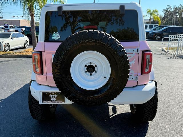 2024 Ford Bronco WILTRAK PEACH PEARL HARDTOP LEATHER LIFTED LOADED | Plant City, FL | psv5 DEMO - Bayshore Automotive