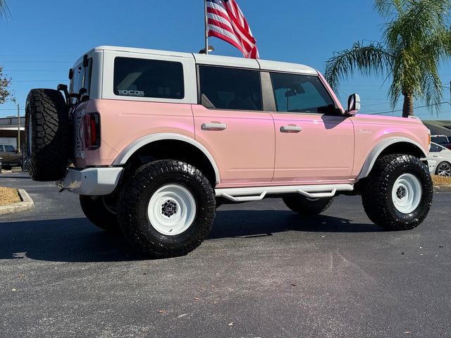 2024 Ford Bronco WILTRAK PEACH PEARL HARDTOP LEATHER LIFTED LOADED | Plant City, FL | psv5 DEMO - Bayshore Automotive