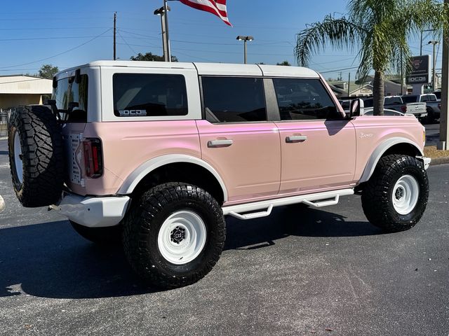 2024 Ford Bronco WILTRAK PEACH PEARL HARDTOP LEATHER LIFTED LOADED | Plant City, FL | psv5 DEMO - Bayshore Automotive